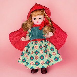 Vintage Madame Alexander Collectible Doll 2002 Red Riding Hood Red Hair Ginger